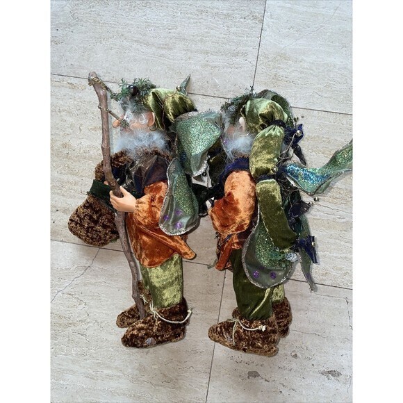 Elf/ Ferry Gatekeeper 16” handcrafted Mark Roberts Set Of 2 - Picture 4 of 6
